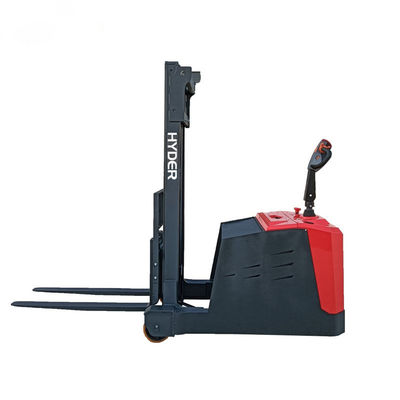 800.000kg Package Gross Weight Electric Fork Lift Truck 1.6/2/2.5/3m Full Pallet Stacker