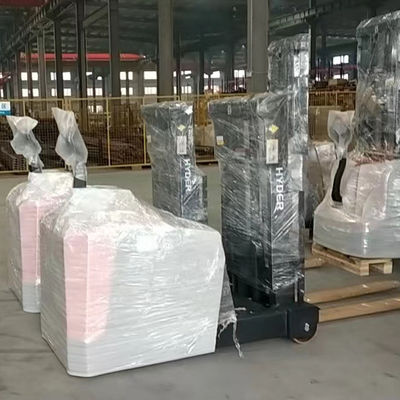 800.000kg Package Gross Weight Electric Fork Lift Truck 1.6/2/2.5/3m Full Pallet Stacker