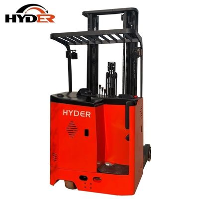 AC Motor 1600kg 1.6ton Narrow Aisle Electric Reach Pallet Stacker for Warehouse CE