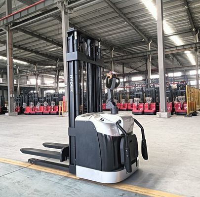 Stacker Max to 5.5m Lifting Height 2000kg Load Capacity Electric Pallet Stacker with EPS