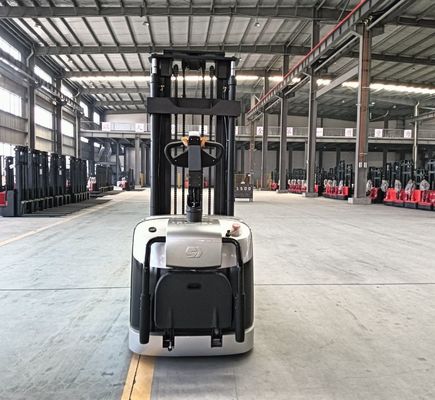 Stacker Max to 5.5m Lifting Height 2000kg Load Capacity Electric Pallet Stacker with EPS