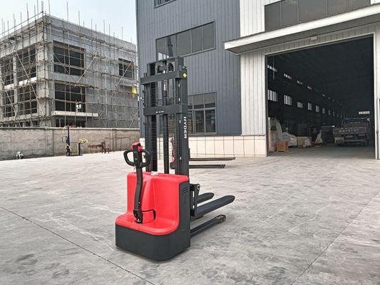 500.000kg Package Gross Weight 1.0t Walkie Electric Pallet Stackers for Airport Station