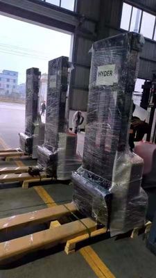 500.000kg Package Gross Weight 1.0t Walkie Electric Pallet Stackers for Airport Station