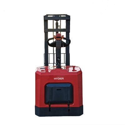 Lift Height 3.5m Electric Pallet Stacker Standing Without Legs 800kg 1000kg 1500kg