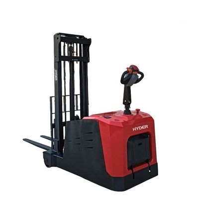 Lift Height 3.5m Electric Pallet Stacker Standing Without Legs 800kg 1000kg 1500kg