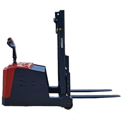 Lift Height 3.5m Electric Pallet Stacker Standing Without Legs 800kg 1000kg 1500kg