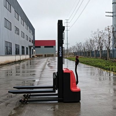 1.5ton 3.5m Lifting Height Hand Warehouse Electric Pallet Stacker Truck with DC Motor