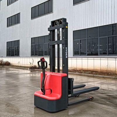1.5ton 3.5m Lifting Height Hand Warehouse Electric Pallet Stacker Truck with DC Motor