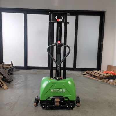 AC Motor/DC Motor Full Electric Self Lifting Loading Stacker Forklift 1000kgs 1300mm