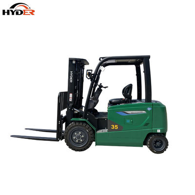 500mm Load Center Forklift with Side Shift and Solid Tyres Powered by Lithium Battery