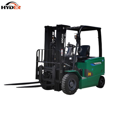 Solid Tire Type 2000kg 2ton Electric Forklift Truck with CE Manufacture Hyder Hydraulic