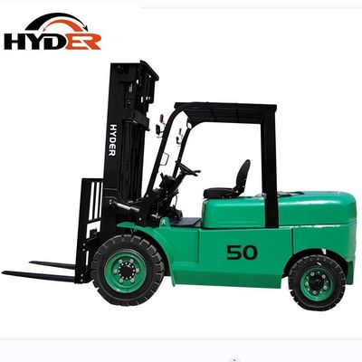 Supply Cost 3-6m Lifting Electric Forklift 5000kgs 5tons with Mosfet/Pmsm Power Source