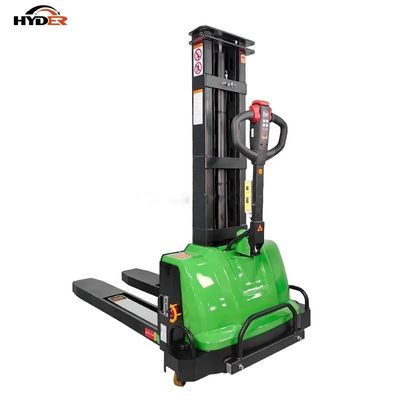 Hyder 1T Warehouse Forklift Self Lifting Pallet Stacker with 1300/1600mm Lift Height