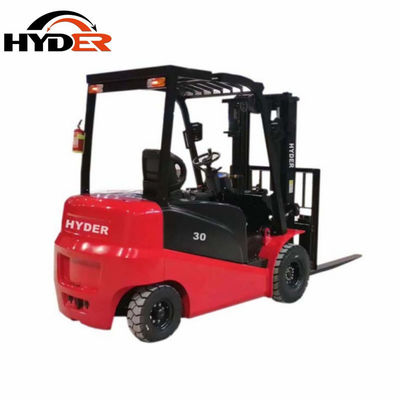 Fuel Electric Hyder 3000kgs Electric Forklift Customized for Green Energy and AC Motor