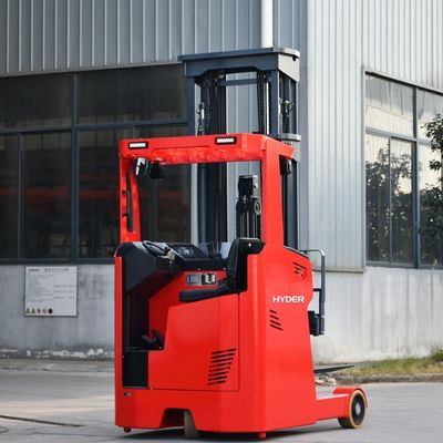 AC Motor Narrow Aisle 2.0ton Electric Reach Fork Lifter Truck Lift Height 5000mm