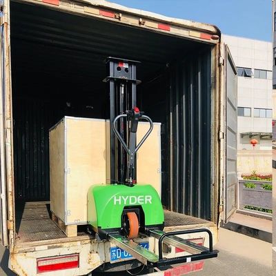 1000kg/700kg/500kg Self-Loading Electric Stacker AC Motor and Self-Unloading Function