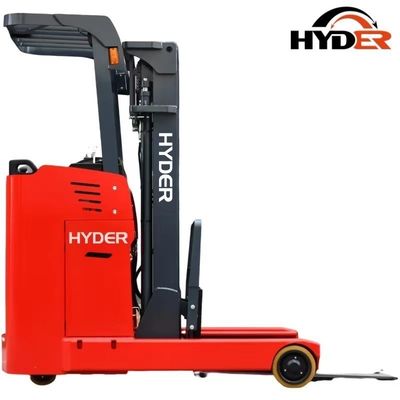 American Curtis Controller Htf25 Stand on Type Reach Forklift 2500kgs for High Warehouse