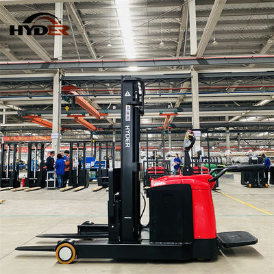 5500mm Lift Height Electric Logistics Reach Truck Forklift for Warehouse Management