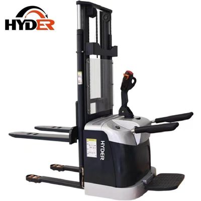 AC Drive Motor and DC Lift Motor Hyder 1.5ton Full Electric Pallet Forklift Stacker