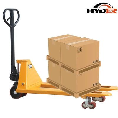 Hmp25 2500kg Manual Hydraulic Pallet Jack Hand Pallet Truck with CE 1605X560X1130MM