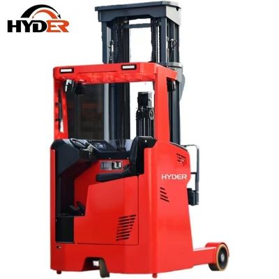 AC Motor Hyder Narrow Aisle 2000kg Electric Reach Forklift Seated Type Full Electric