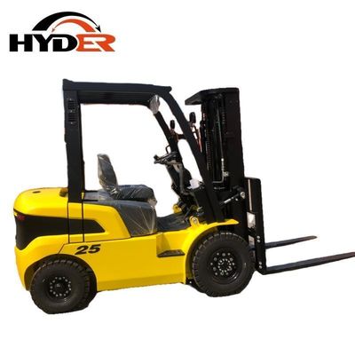 Hyder 2.5 Ton Diesel Forklift with Load Center 500mm and Fork Length 1070