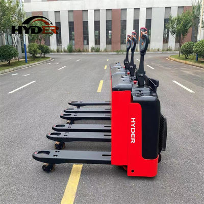 3000kgs Load Capacity Electric Stand on Pallet Truck Forklift for Transport Tasks