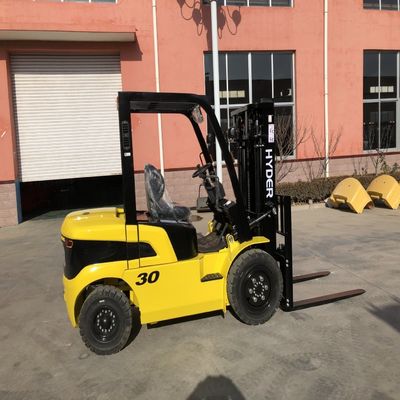Outdoor or Rough Road Solid Tire Diesel Forklift Truck with AC Motor and Load Center 500mm