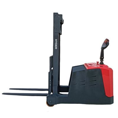 Lift Height 3.5m Electric Pallet Stacker Standing Without Legs 800kg 1000kg 1500kg