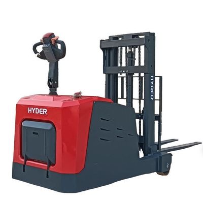 Lift Height 3.5m Electric Pallet Stacker Standing Without Legs 800kg 1000kg 1500kg