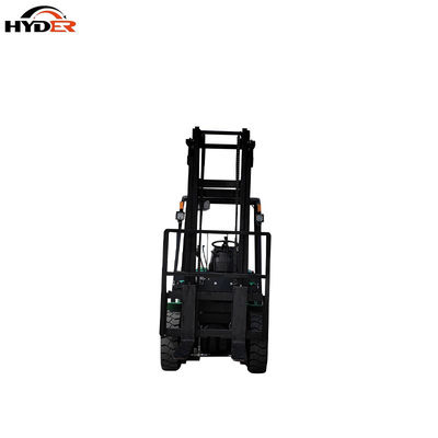 3t 3m Four Wheel Electric Pallet Forklift Truck with Solid Tires and 500mm Load Center
