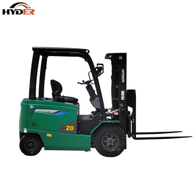 Solid Tire Type 2000kg 2ton Electric Forklift Truck with CE Manufacture Hyder Hydraulic