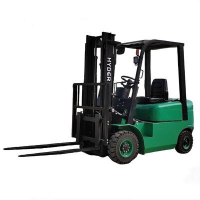 76.8V 205ah Battery 2ton 2000kgs Electric Forklift with and Mosfet/Pmsm Power Source