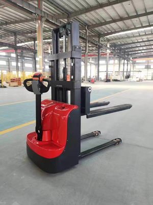 48V 32ah 1.5t 3m Walkie Manual Electric Pallet Stacker HTB15E with Hydraulic System