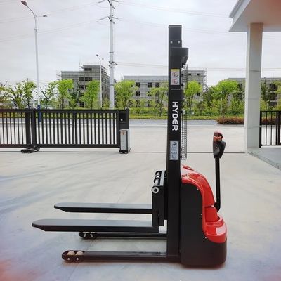48V 32ah 1.5t 3m Walkie Manual Electric Pallet Stacker HTB15E with Hydraulic System