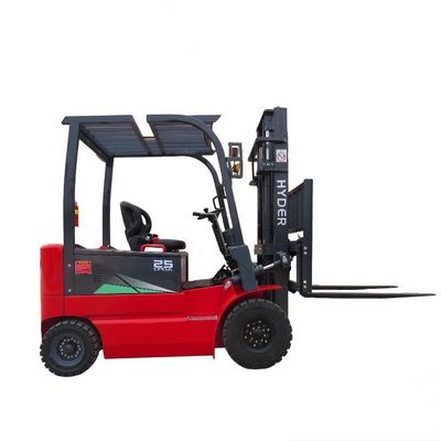 2.5ton Four Wheels Counterbalance Electric Forklift Materials Handling with DC Motor