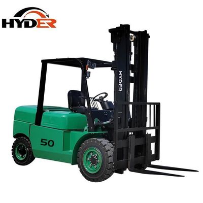 Supply Cost 3-6m Lifting Electric Forklift 5000kgs 5tons with Mosfet/Pmsm Power Source