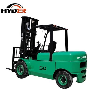 Supply Cost 3-6m Lifting Electric Forklift 5000kgs 5tons with Mosfet/Pmsm Power Source