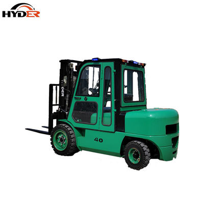 4.0ton Capacity Four-Wheel Electric Forklift for Hyder Economic Lift Height 3000-6000mm