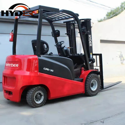 3980kgs CE Cercificate Counterbalance Fb30 3 Ton Electric Forklift with 72V 350ah