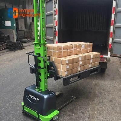 400mm Load Center Fully Electric Self Propelled Pallet Lifter with 1250mm Fork Length