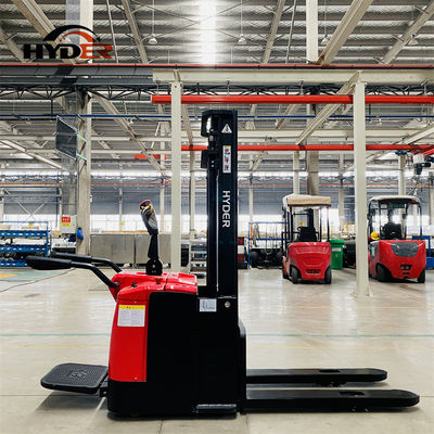 Powerful Lifting Height of 3000mm-5500mm 2t Load Capacity Full Electric Stacker for Indoor