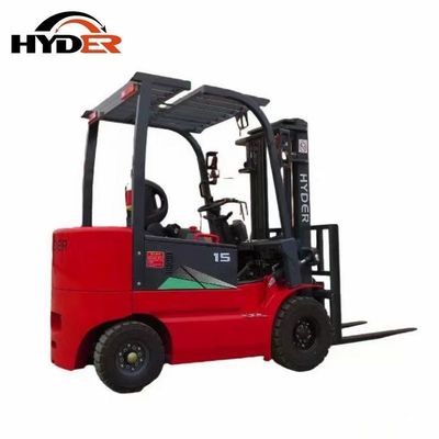 Electric Forklift with AC Motor Red Hyder 1.5ton and Stable Height to Head Guard 2100mm