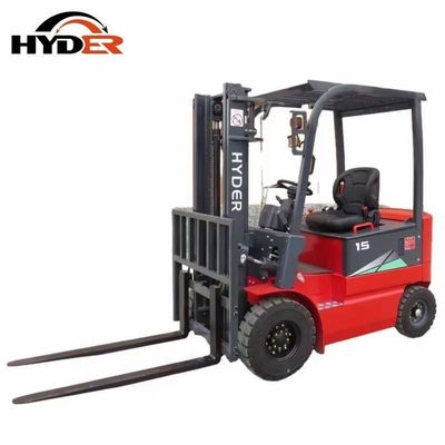 Hyder 1.5t 1500kg Fb15 Electric Forklift Loader 6hrs Working Hours and Solid Tire