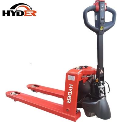 Warehouse Electric Walkie Pallet Jack with 1.5t Load Capacity and Lithium Battery