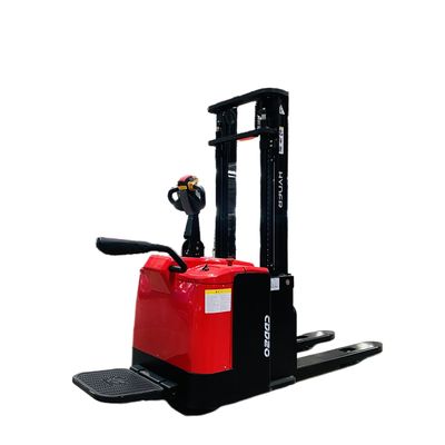 Battery Powered Htb15 Electric Stacker Truck for Warehouse Material Handling