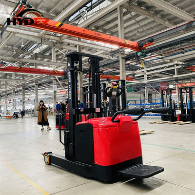 Electric Reach Truck Htfa 20 2t 5m Load Capacity with Drive AC Motor Lifting Height