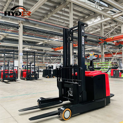 1500kgs Standing Electric Reach Truck for Warehouse Fuel Electric DC Motor