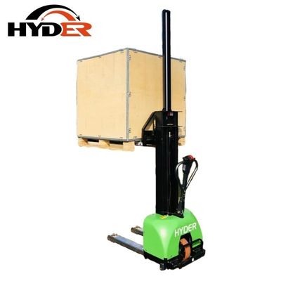 AC Motor Hyder Rechargeable Battery-Operated 0.5t/1t Mini Forklift for Vans and Trucks