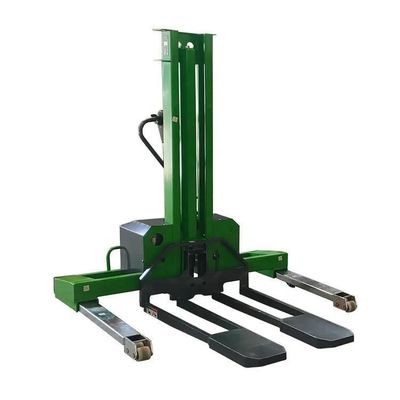 Hslf1000s Electric Self Lifting Stacker with Wide Leg Fuel Electric Block Pallet